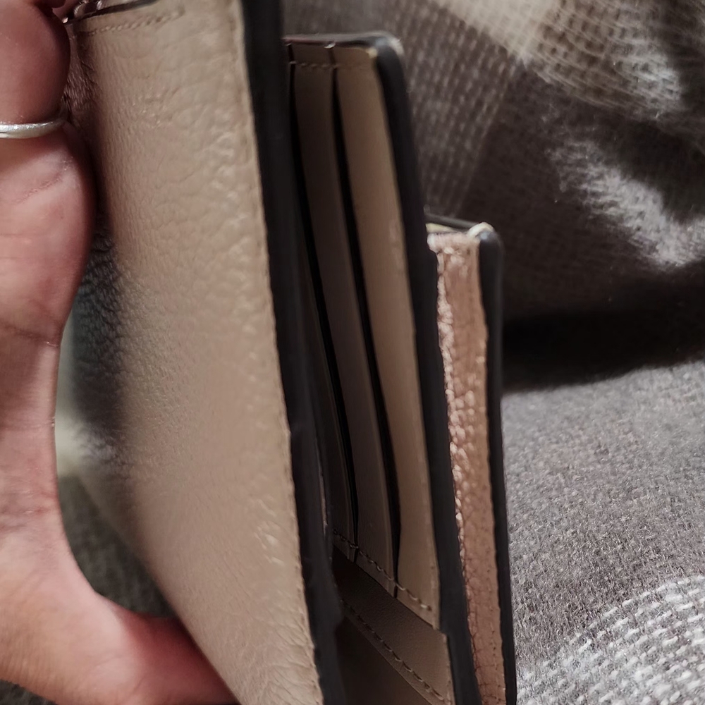 Kate Spade Cream and Tan Leather Wristlet - Picture 5 of 12